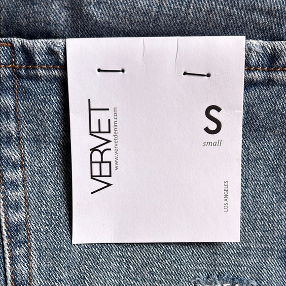 Vervet Blue Distressed Mini Skirt - Picture 10 of 10